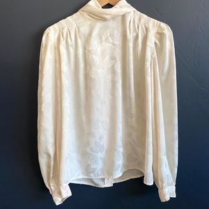 Vintage floral blouse